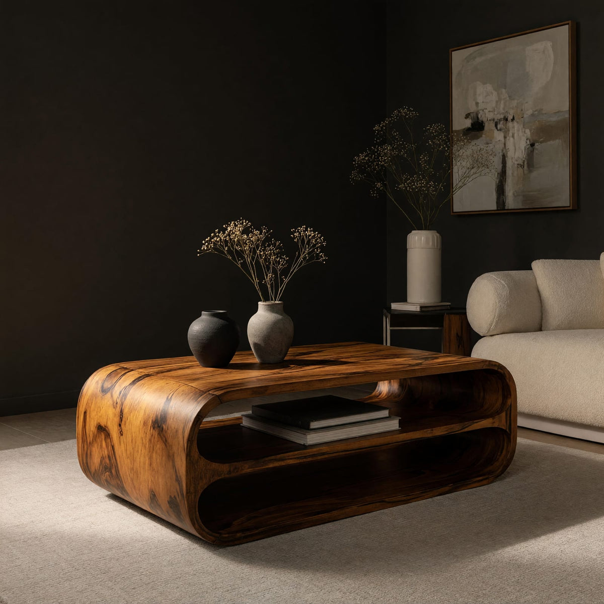 Natural wood grain detail