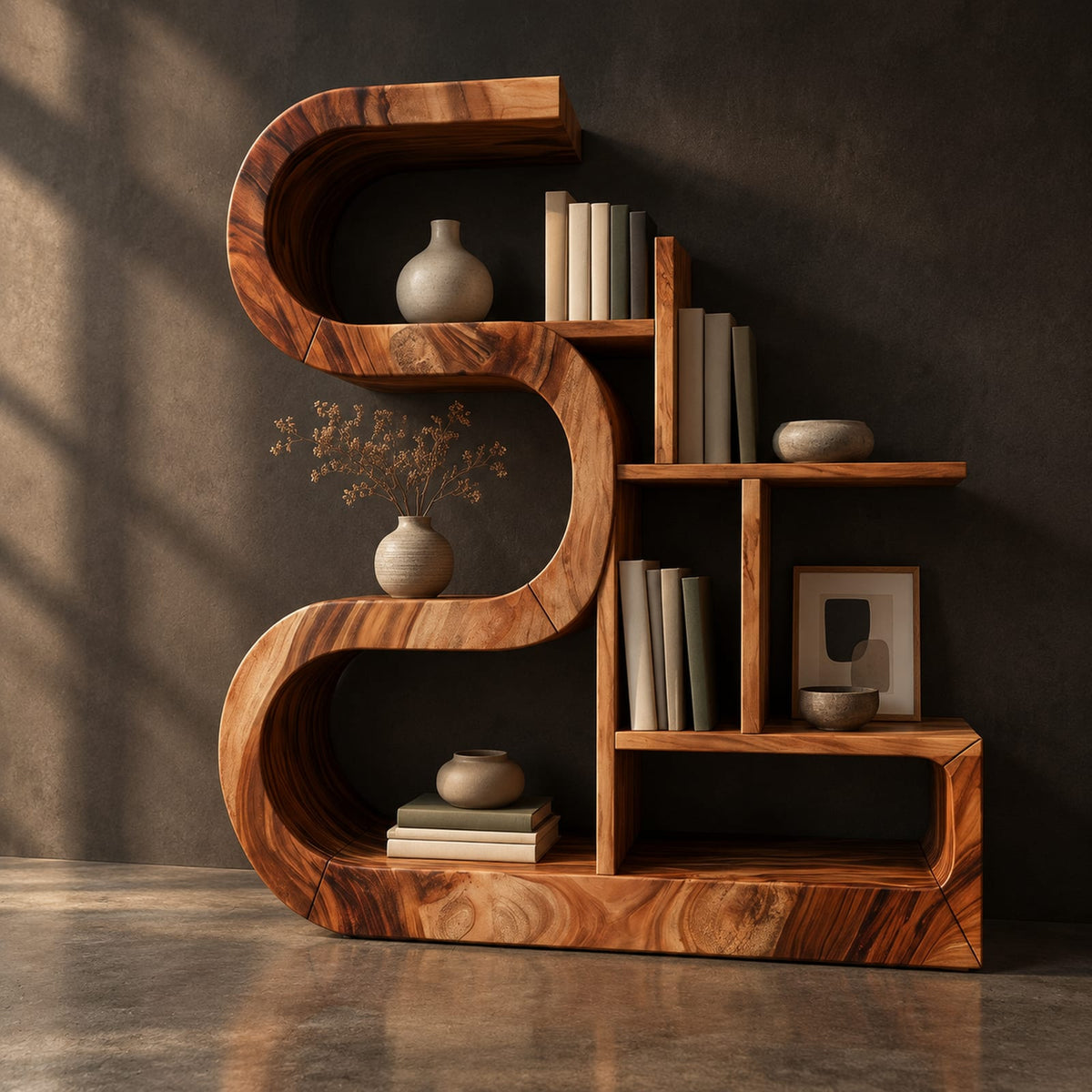 Natural wood grain detail