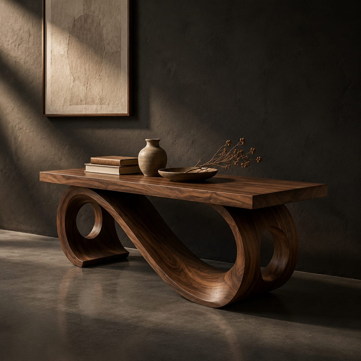 Natural wood grain detail