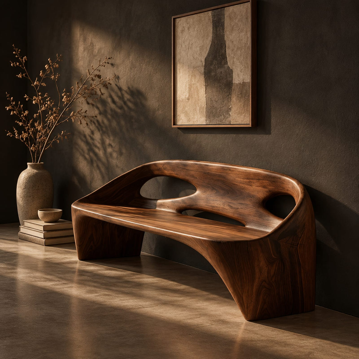 Natural wood grain detail