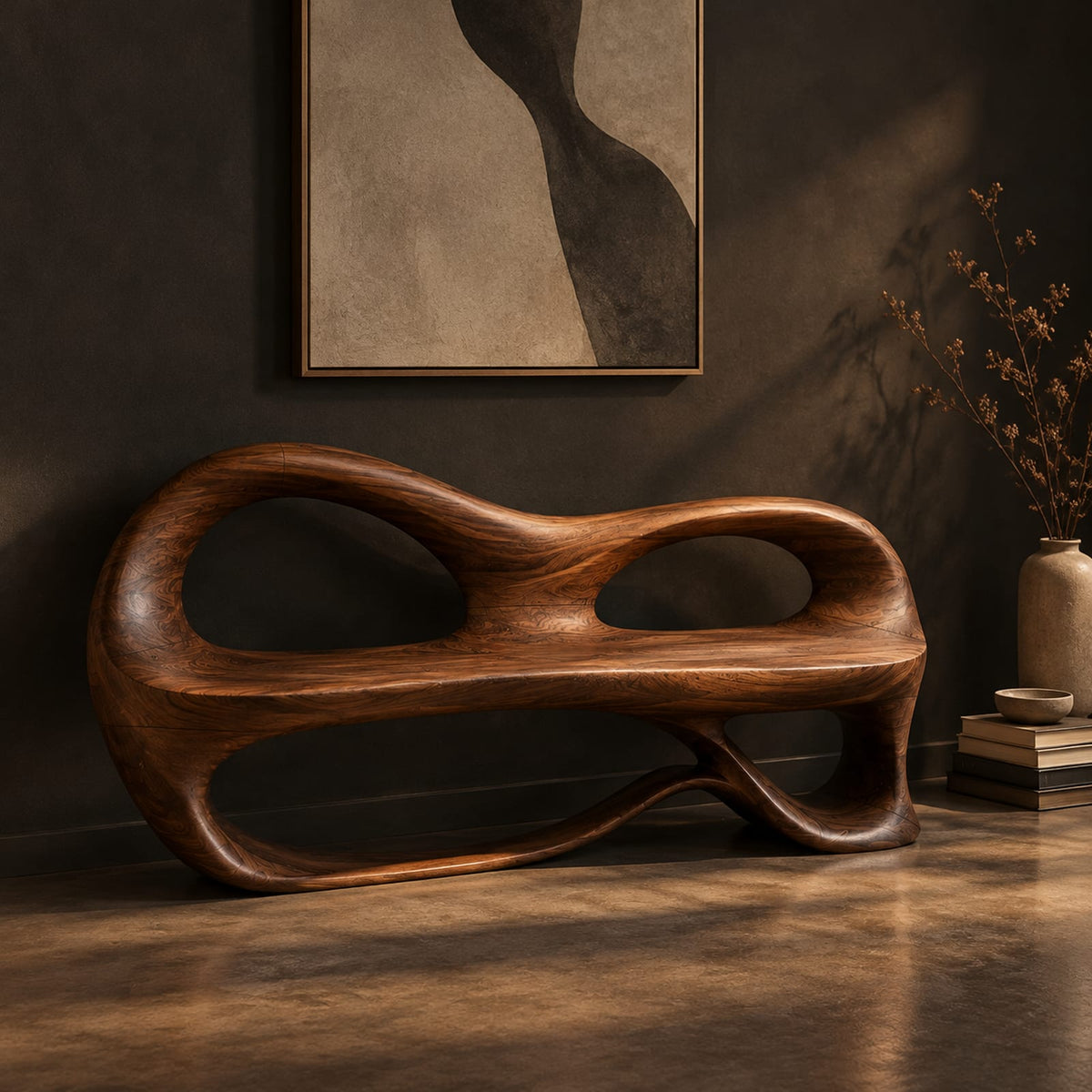 Natural wood grain detail