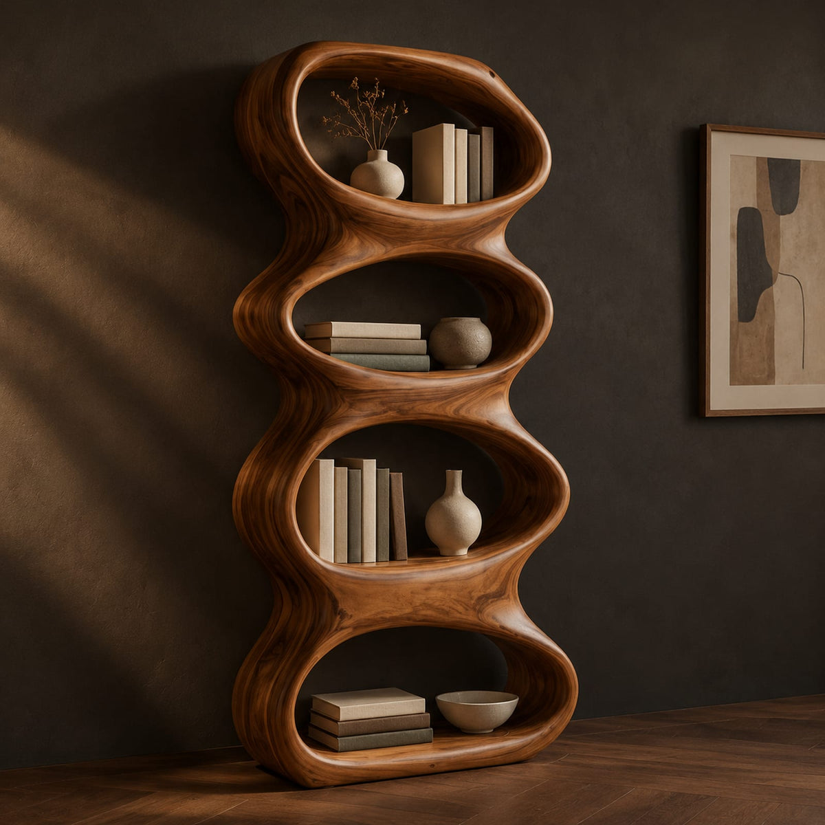 Natural wood grain detail
