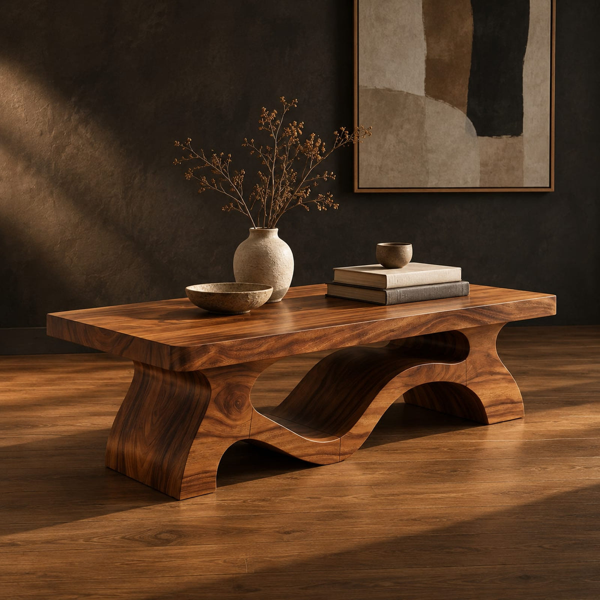 Natural wood grain detail