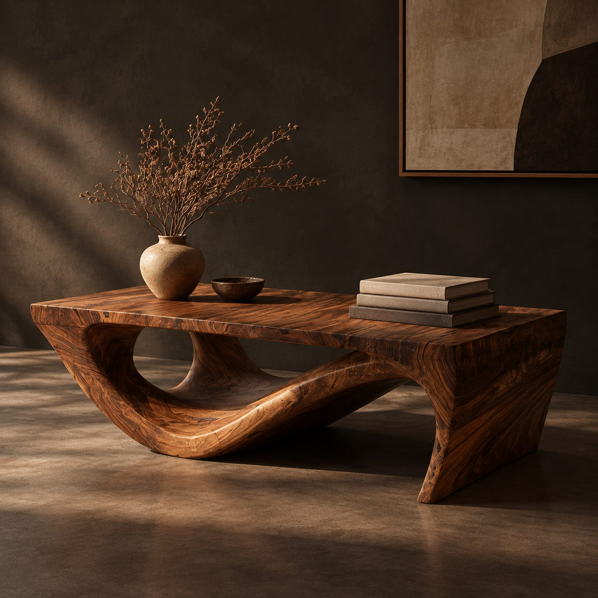 Natural wood grain detail