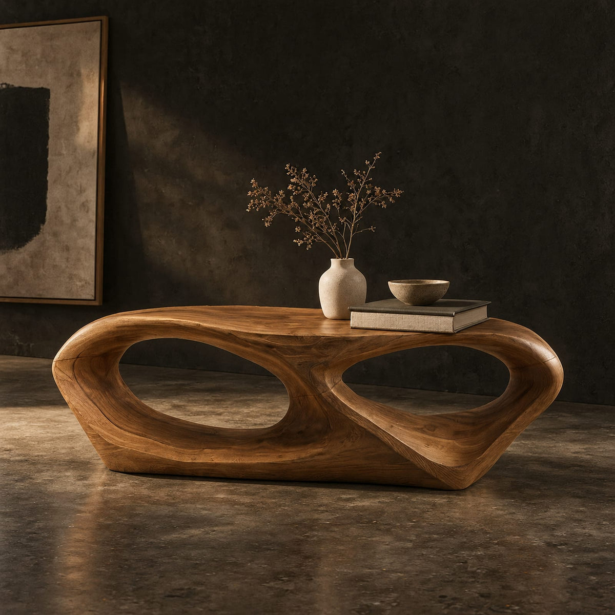 Natural wood grain detail