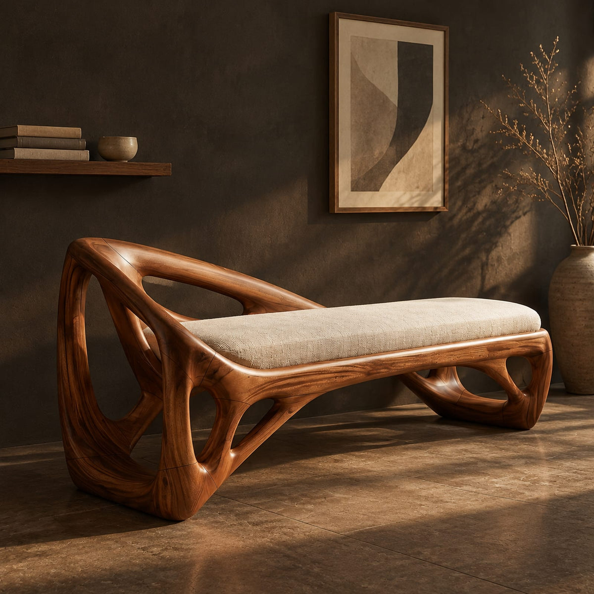 Natural wood grain detail