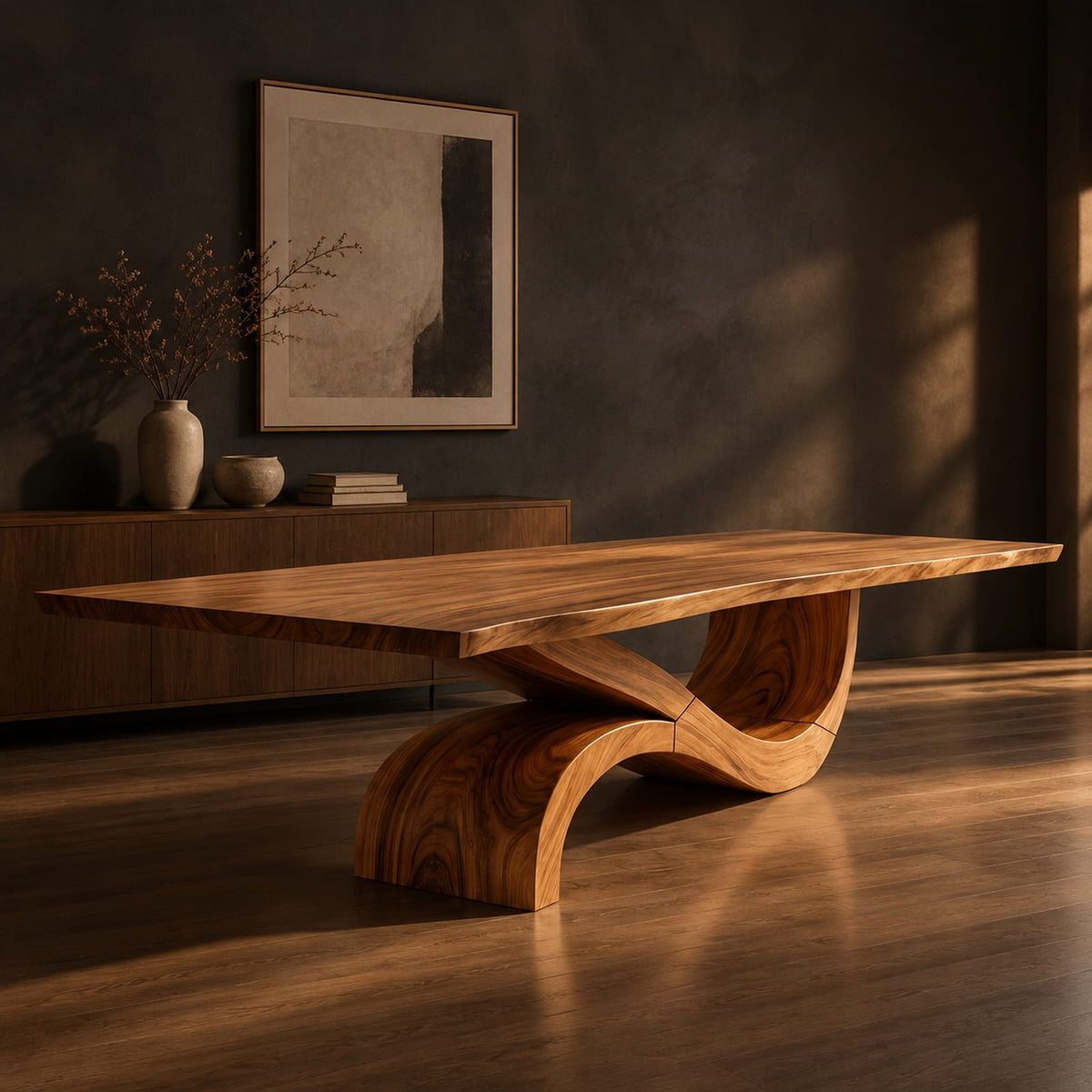 Natural wood grain detail