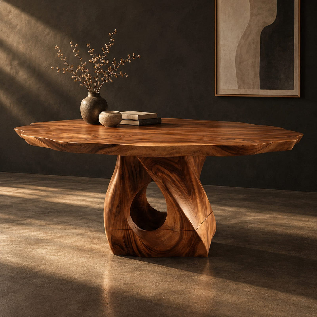 Natural wood grain detail