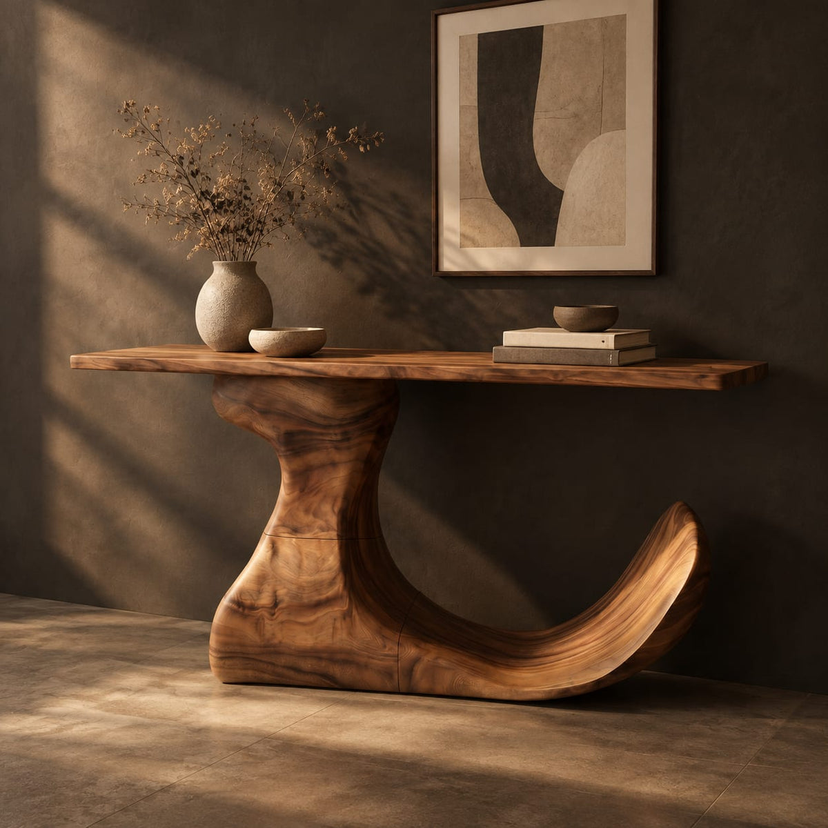 Natural wood grain detail