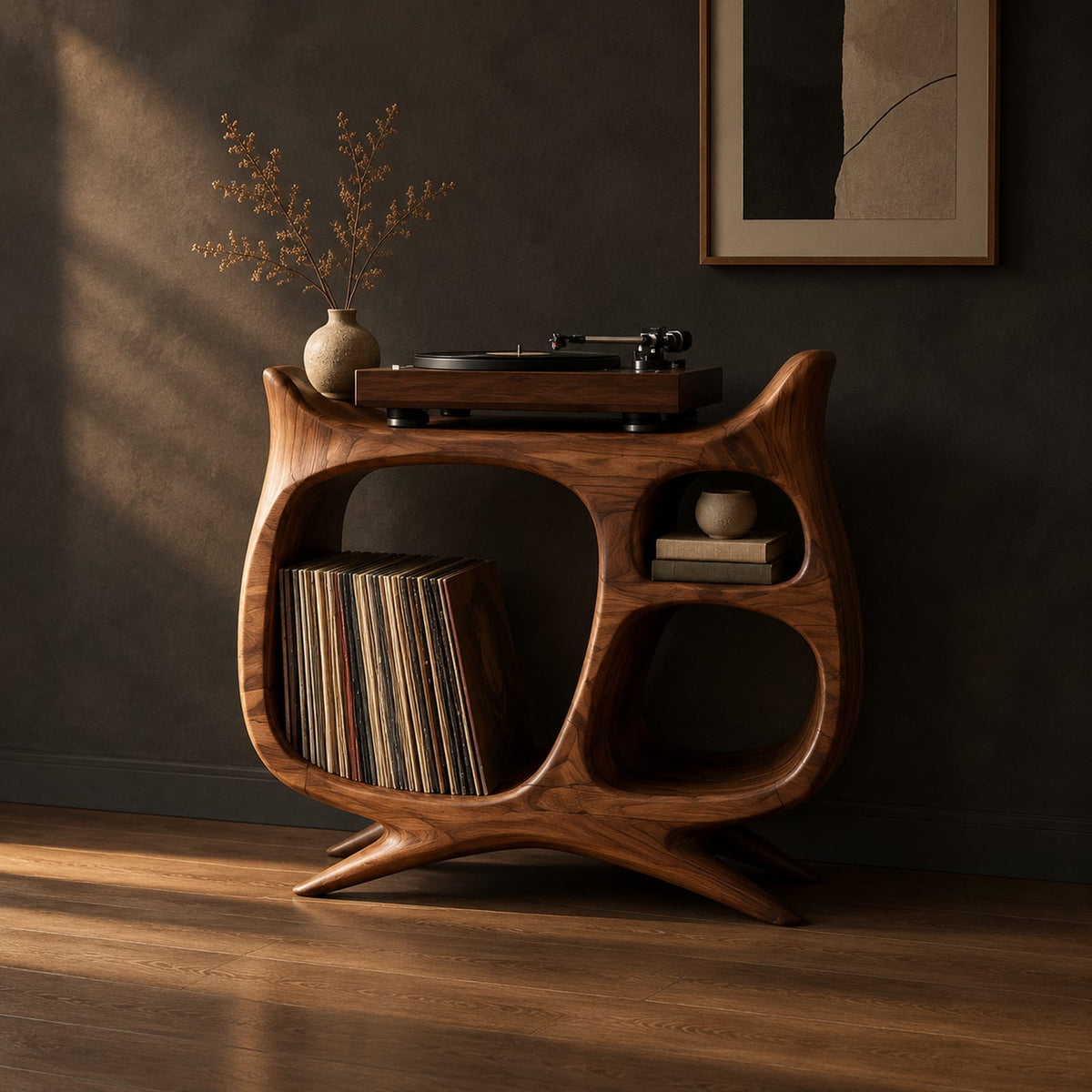 Natural wood grain detail