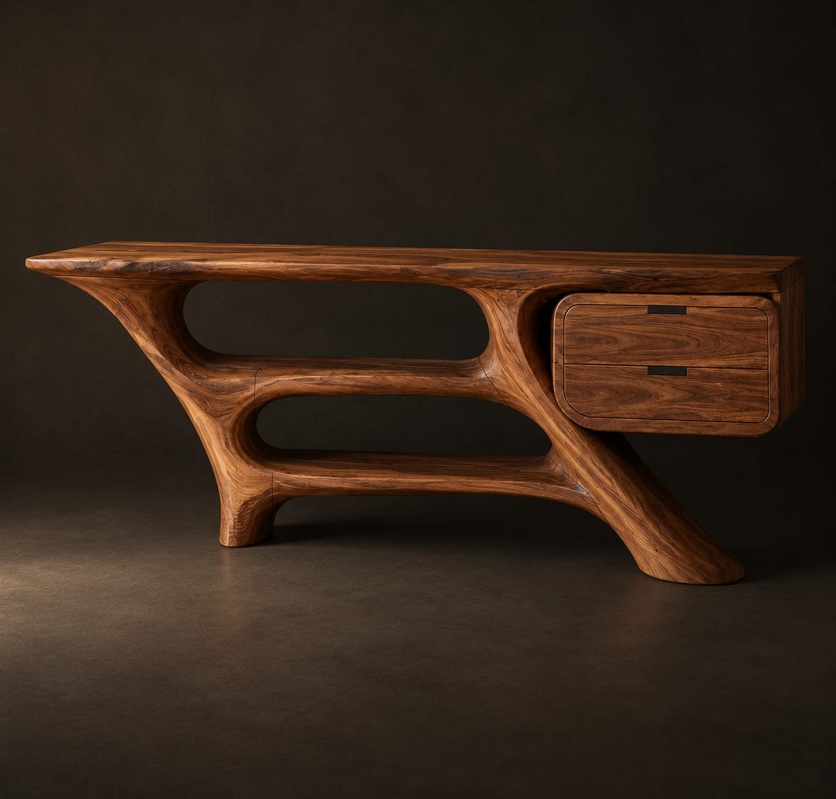 Natural wood grain detail