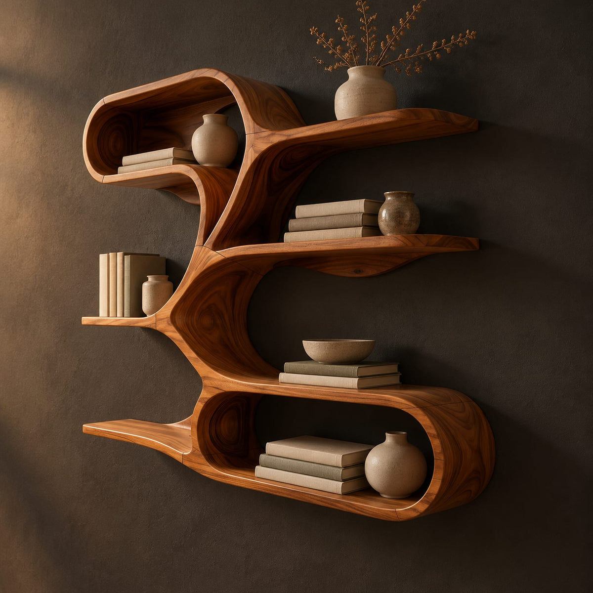 Natural wood grain detail