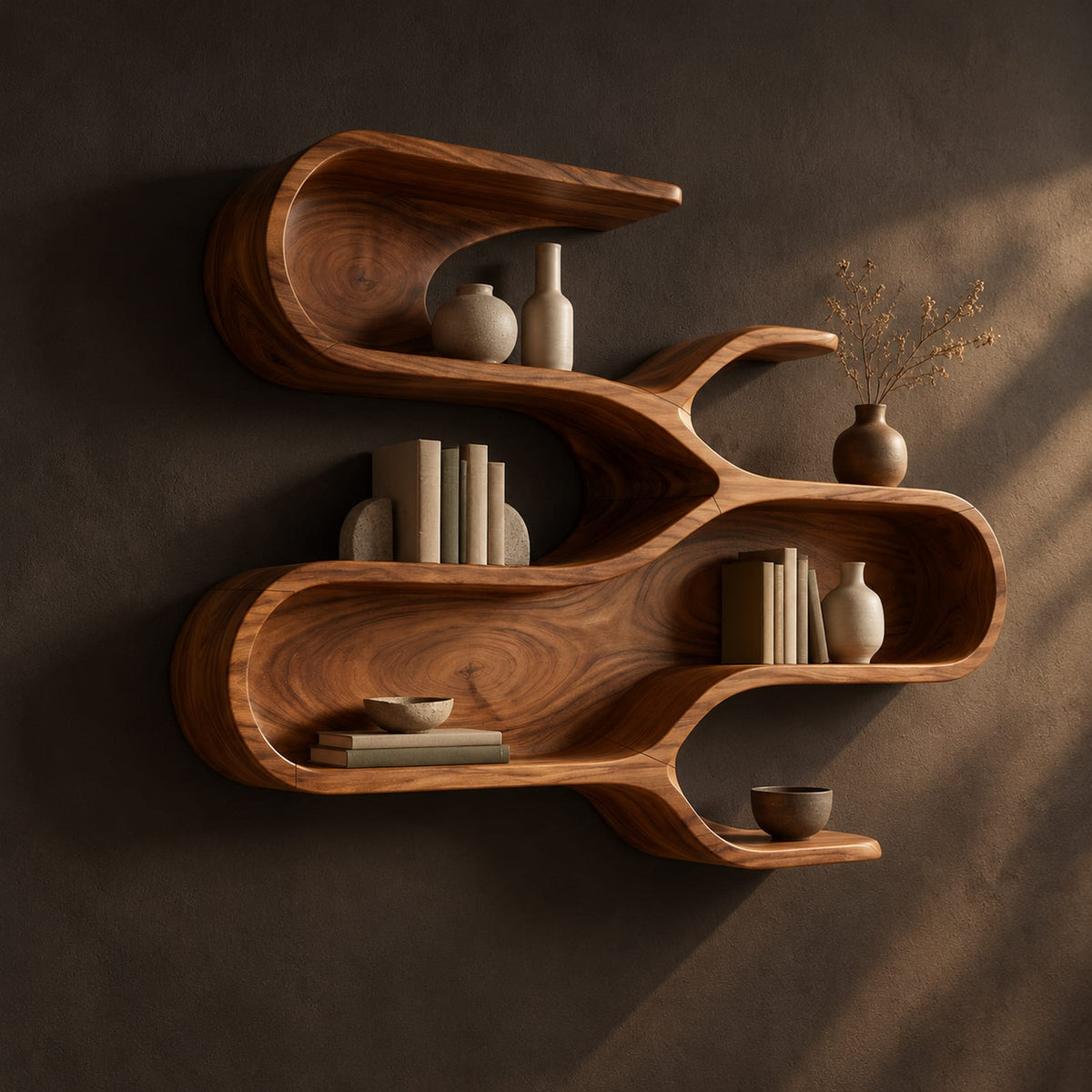 Natural wood grain detail