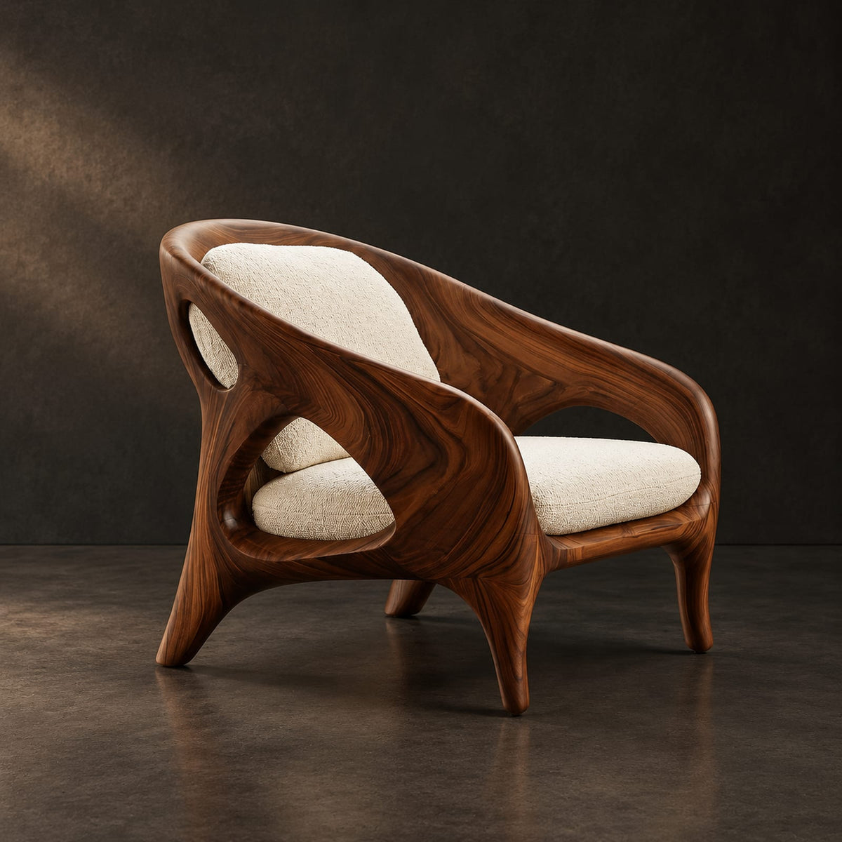 Natural wood grain detail