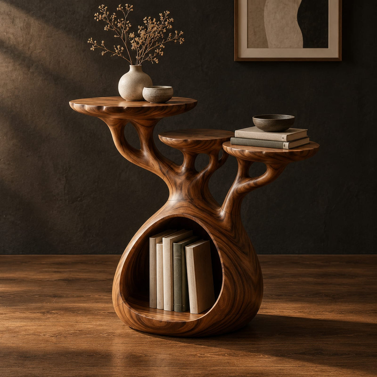 Natural wood grain detail