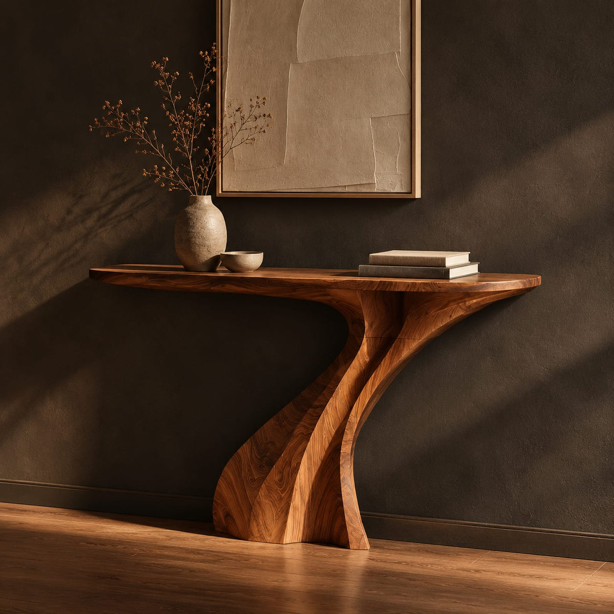 Natural wood grain detail