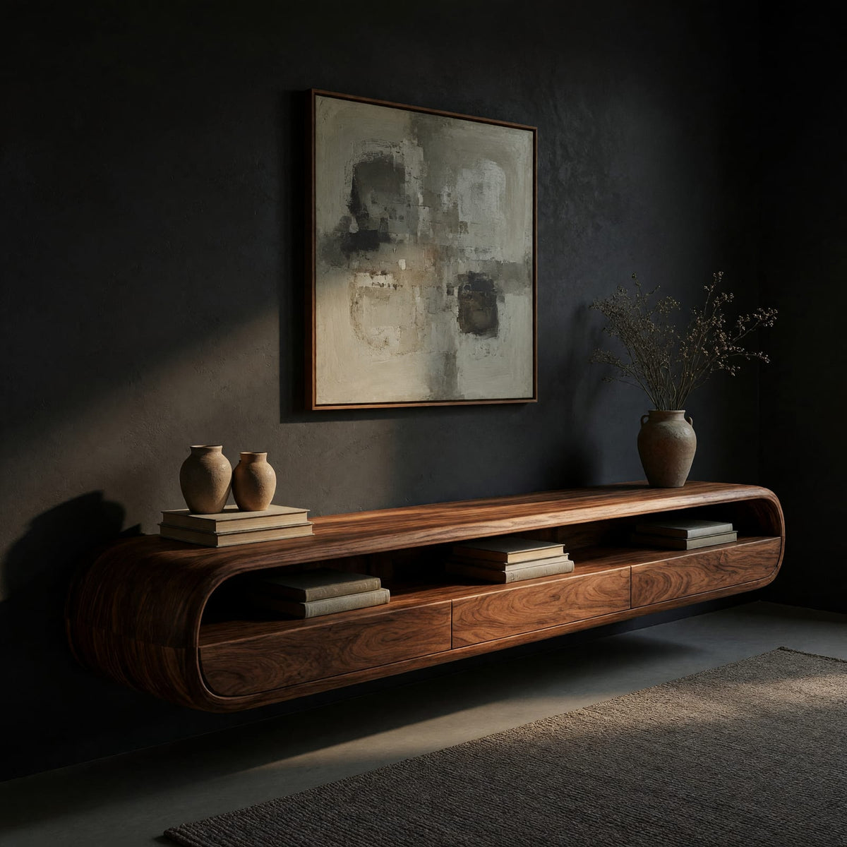 Natural wood grain detail