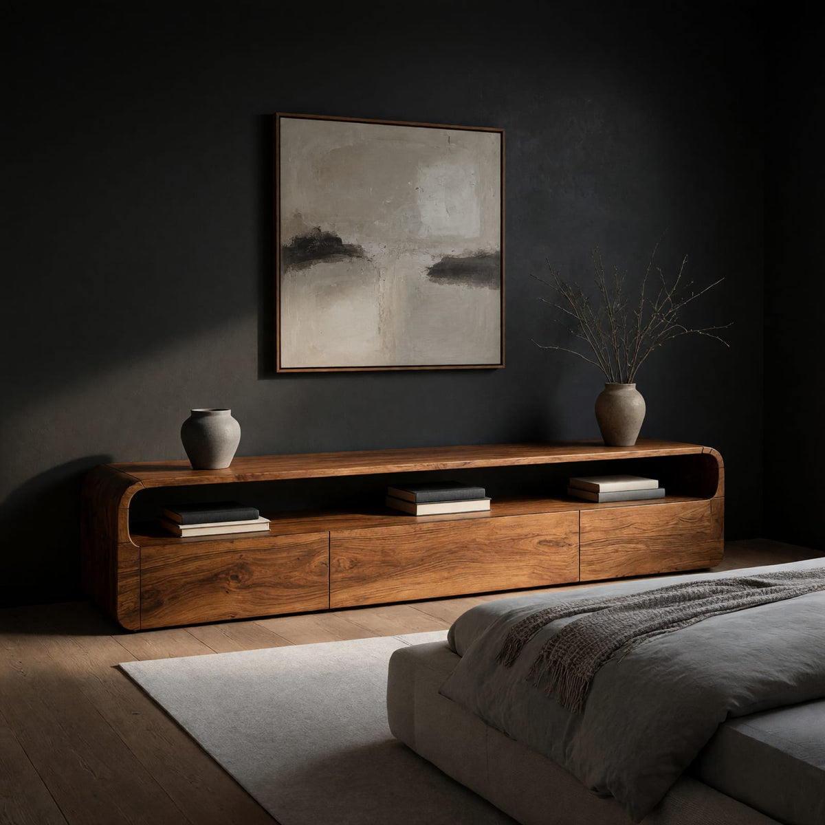 Natural wood grain detail