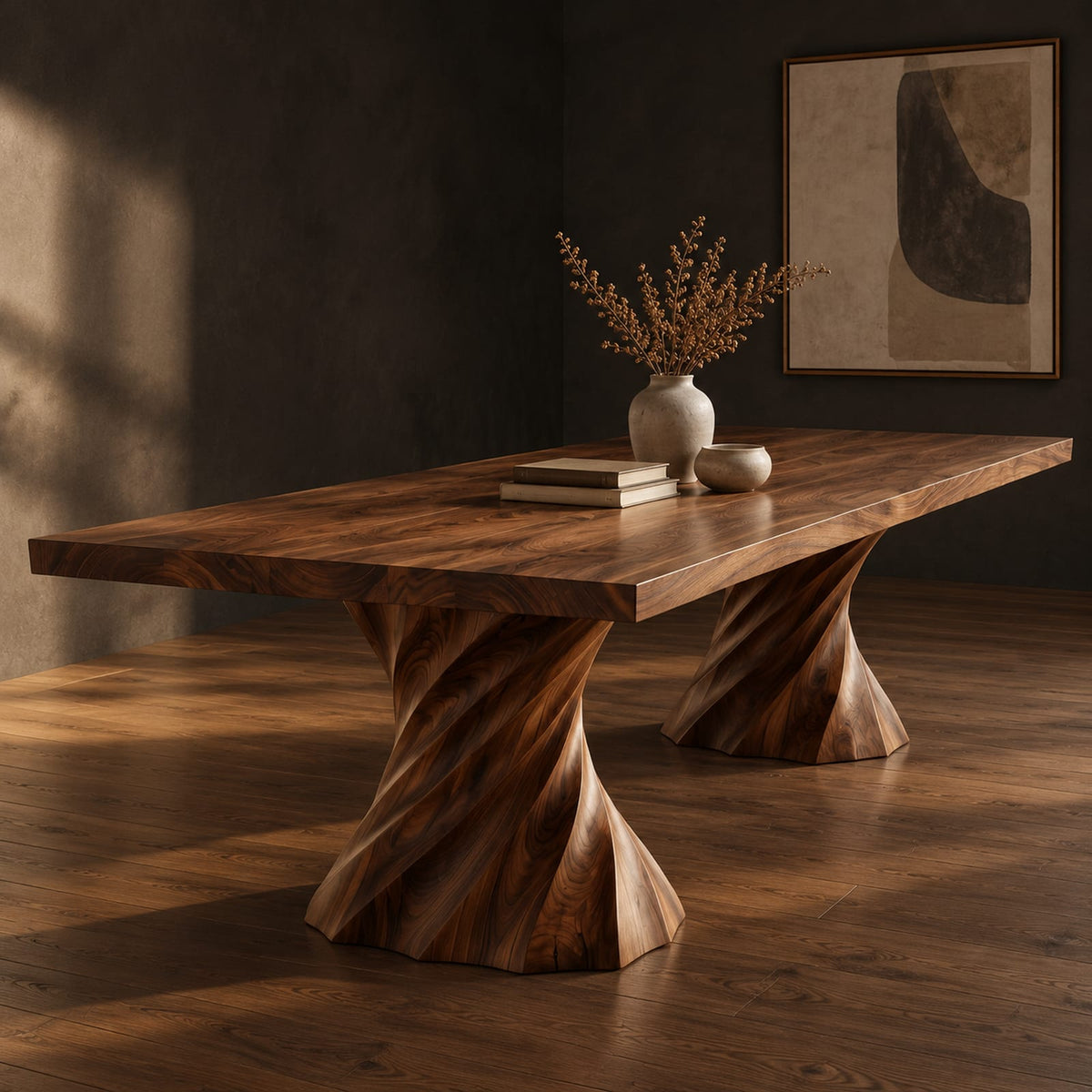Natural wood grain detail