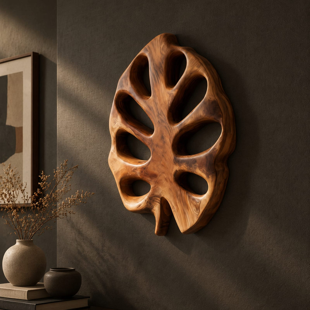 Natural wood grain detail
