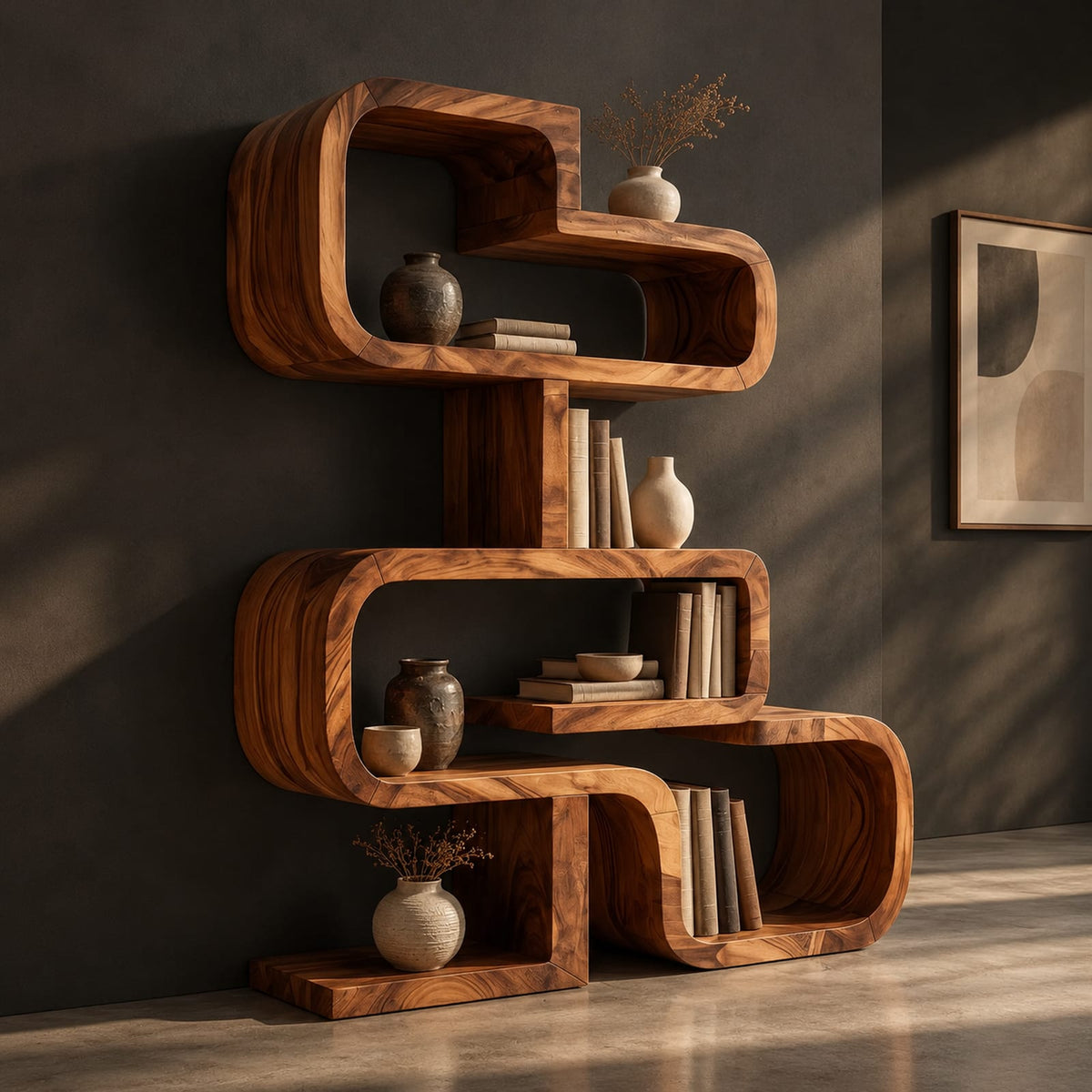 Natural wood grain detail