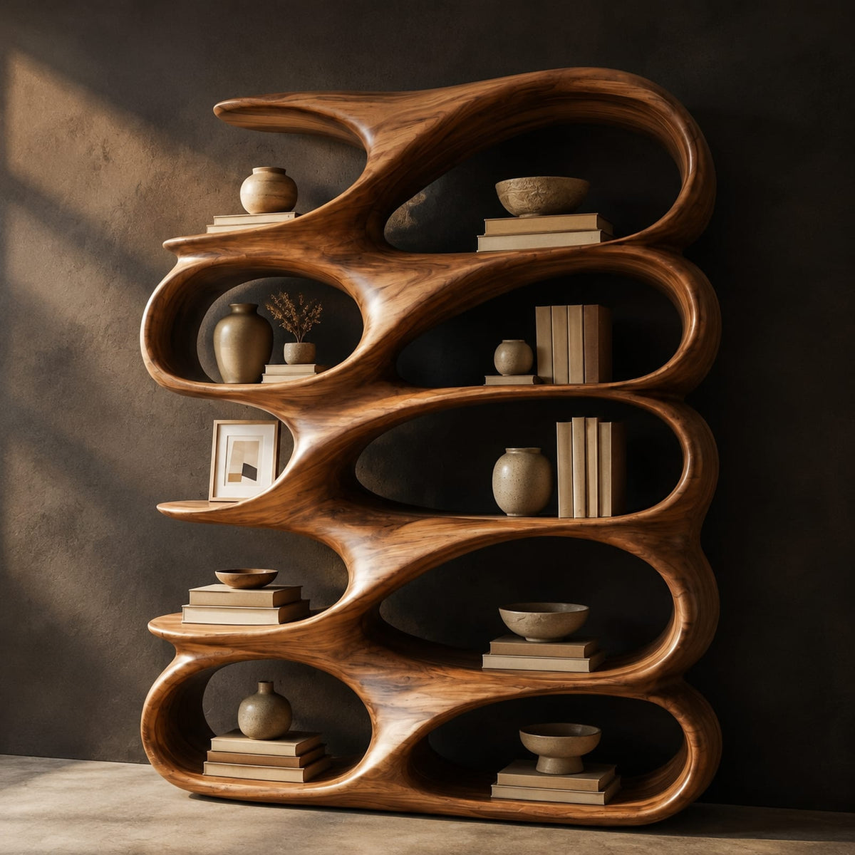Natural wood grain detail