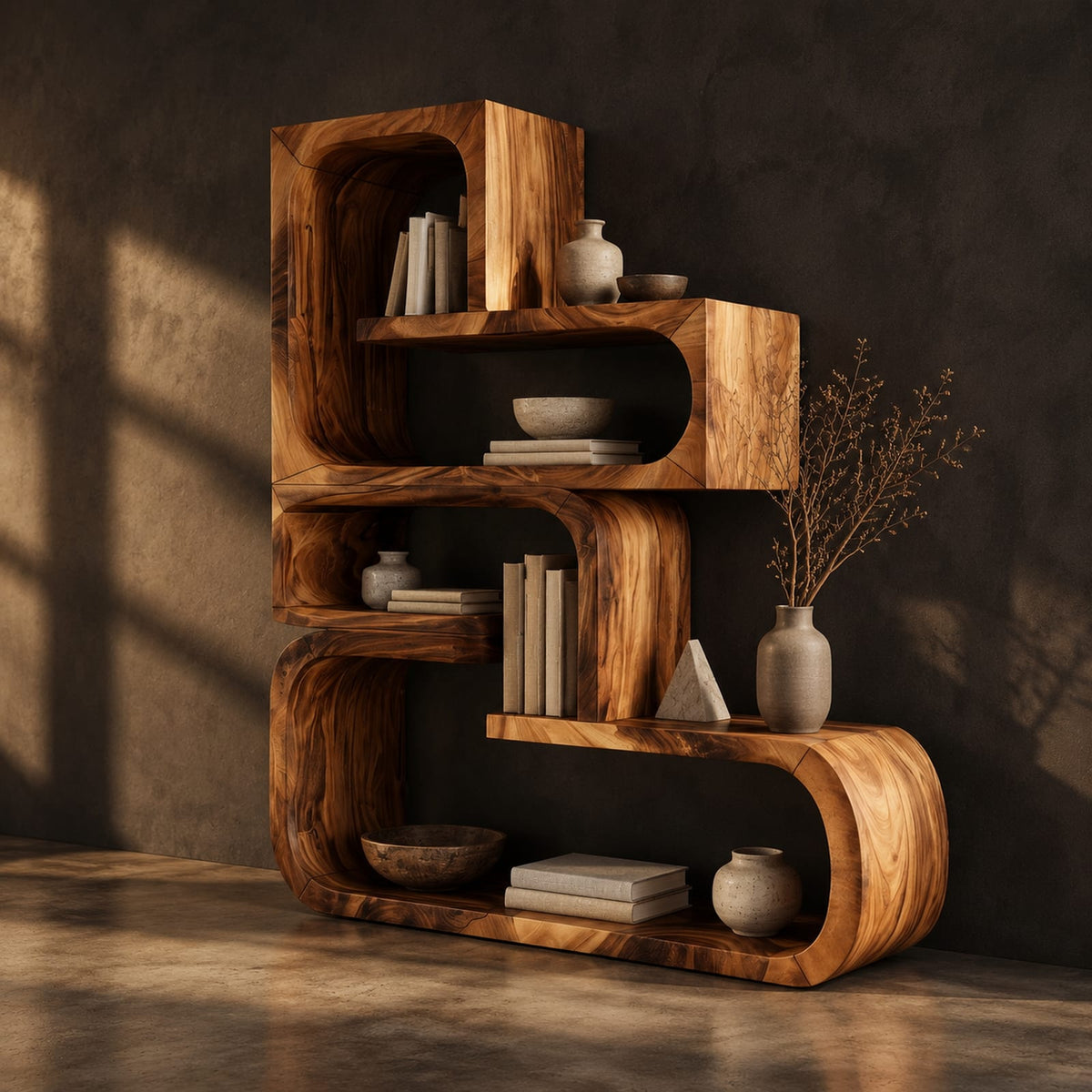 Natural wood grain detail