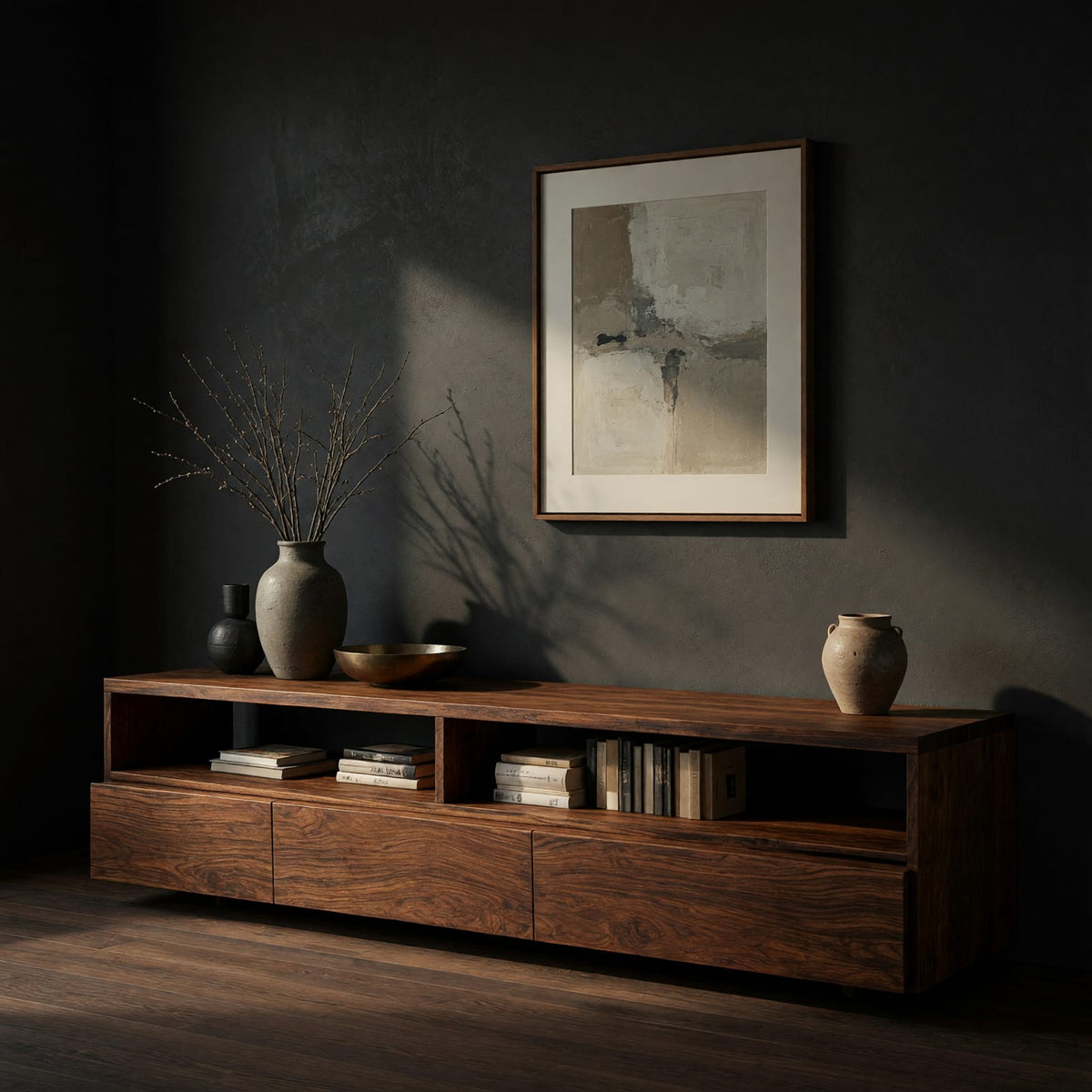 Natural wood grain detail