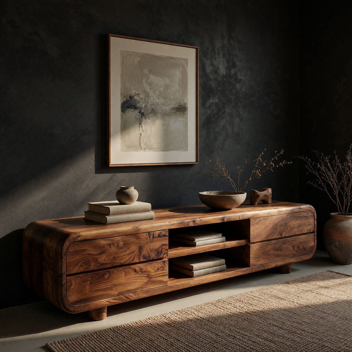 Natural wood grain detail