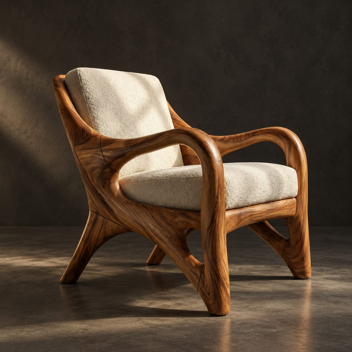 Natural wood grain detail