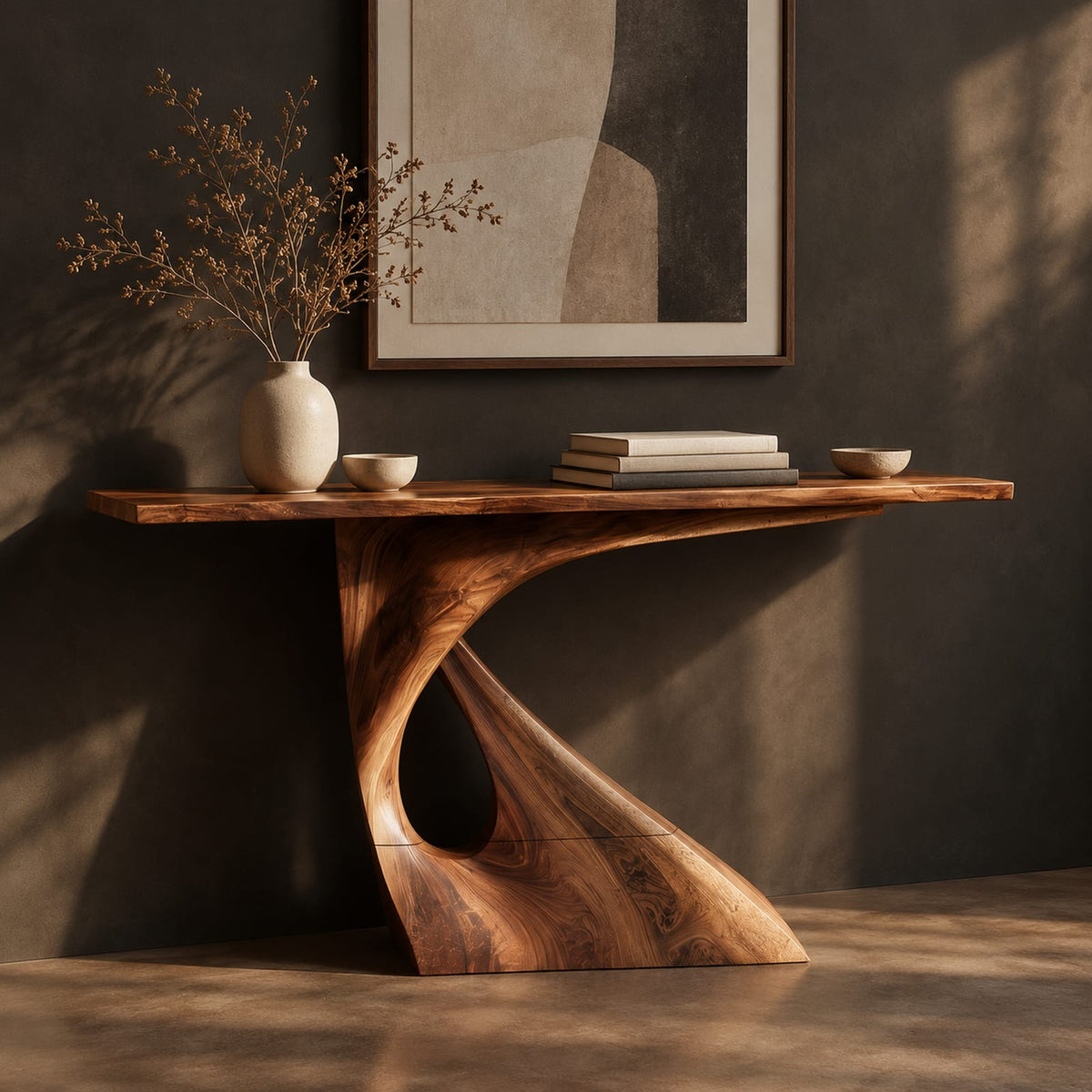 Natural wood grain detail