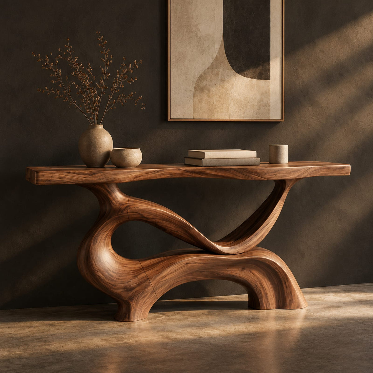 Natural wood grain detail