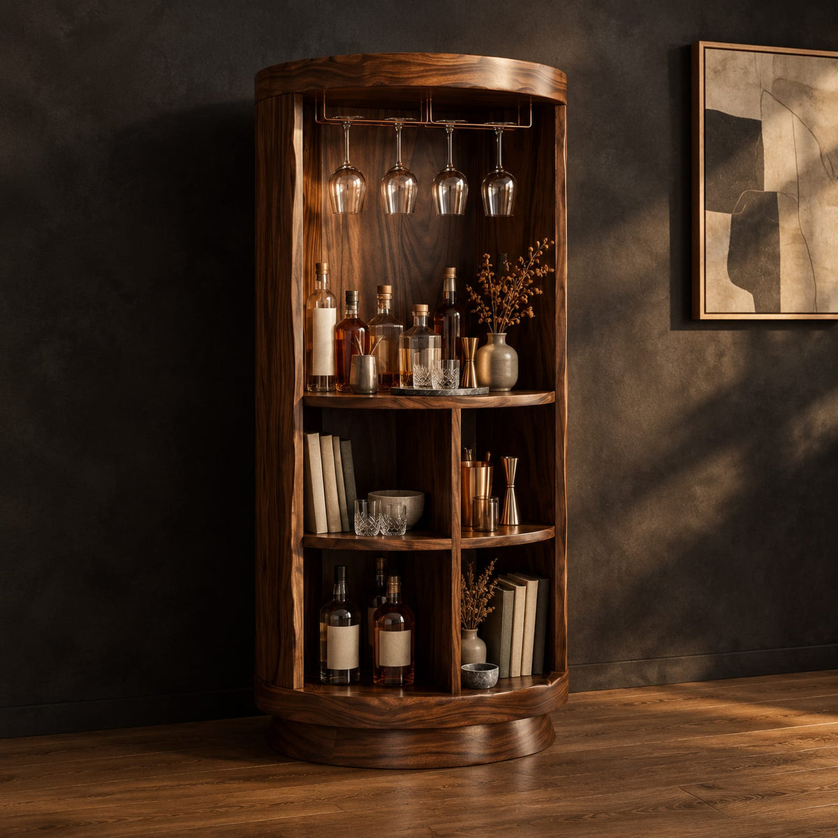 Natural wood grain detail