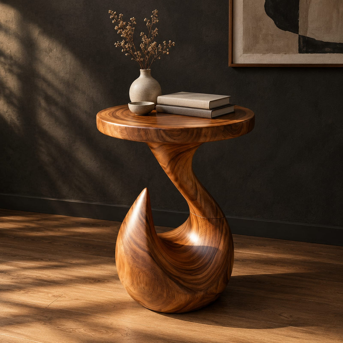 Natural wood grain detail
