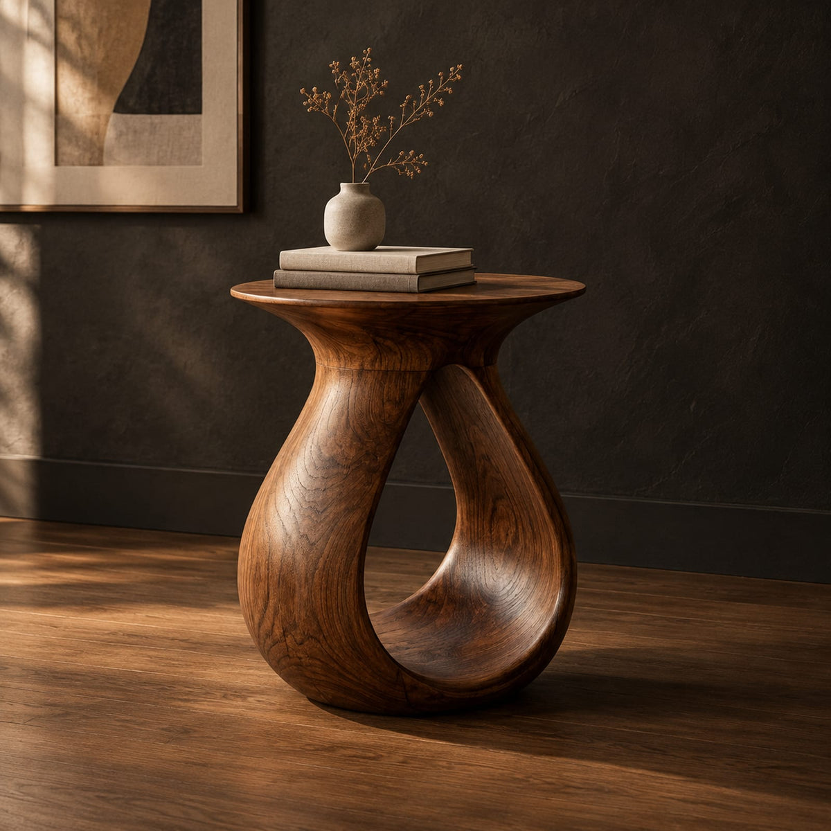 Natural wood grain detail