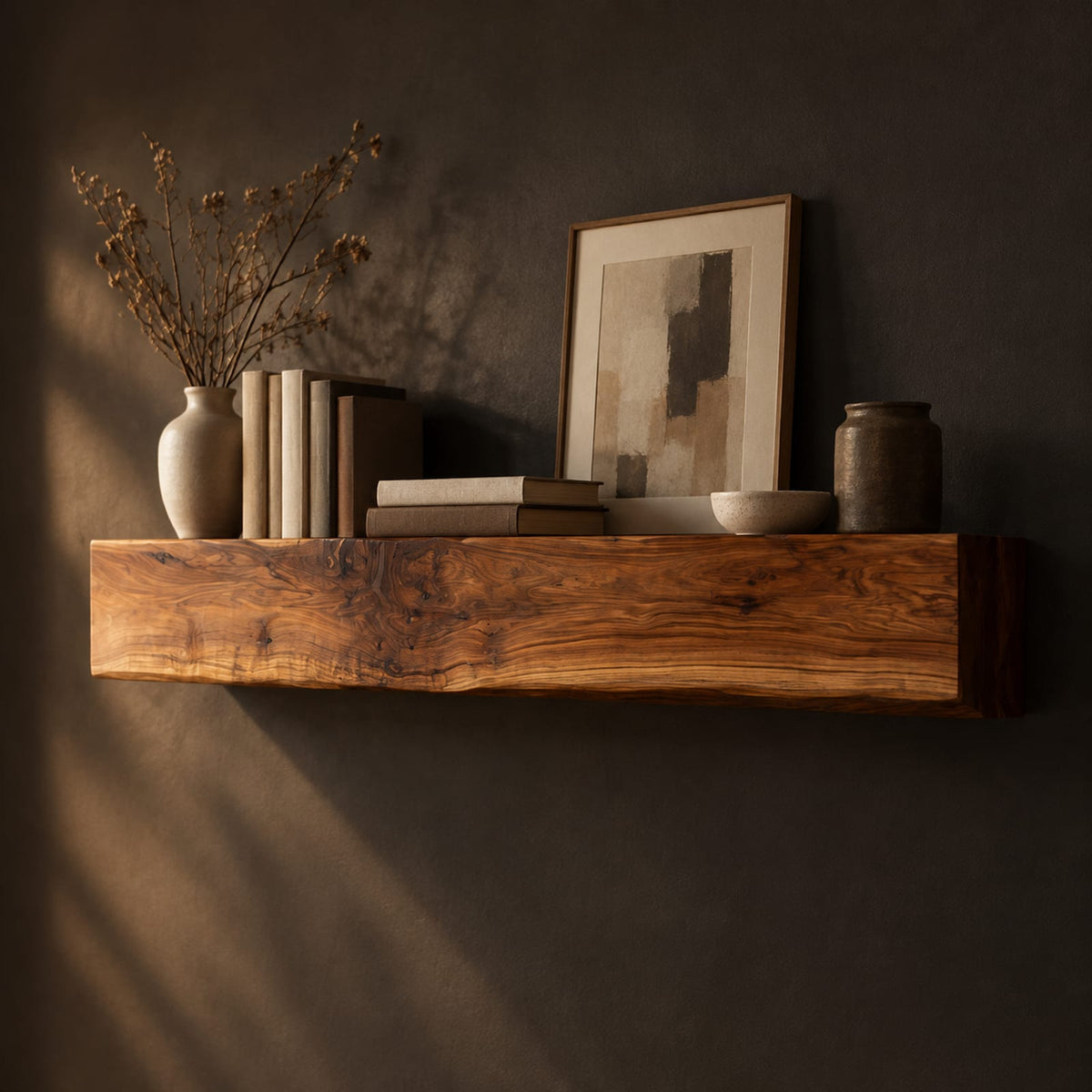 Natural wood grain detail