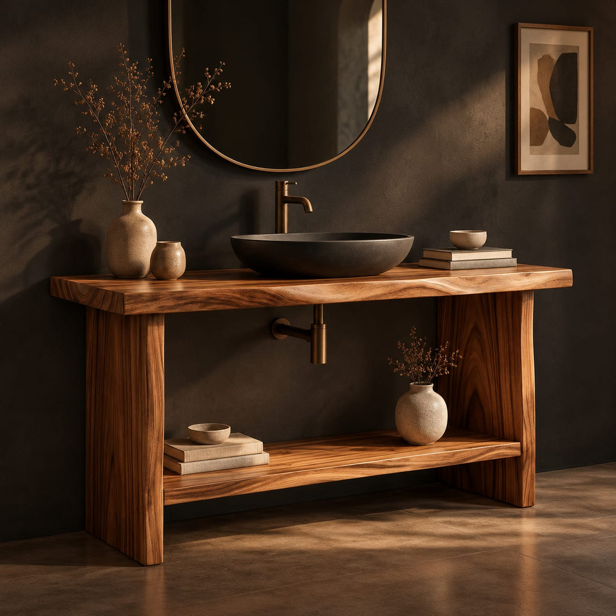 Natural wood grain detail