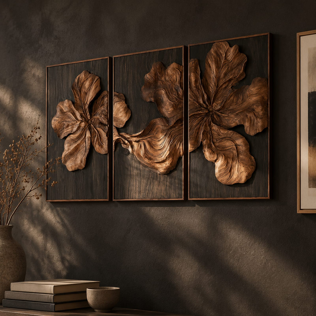 Natural wood grain detail