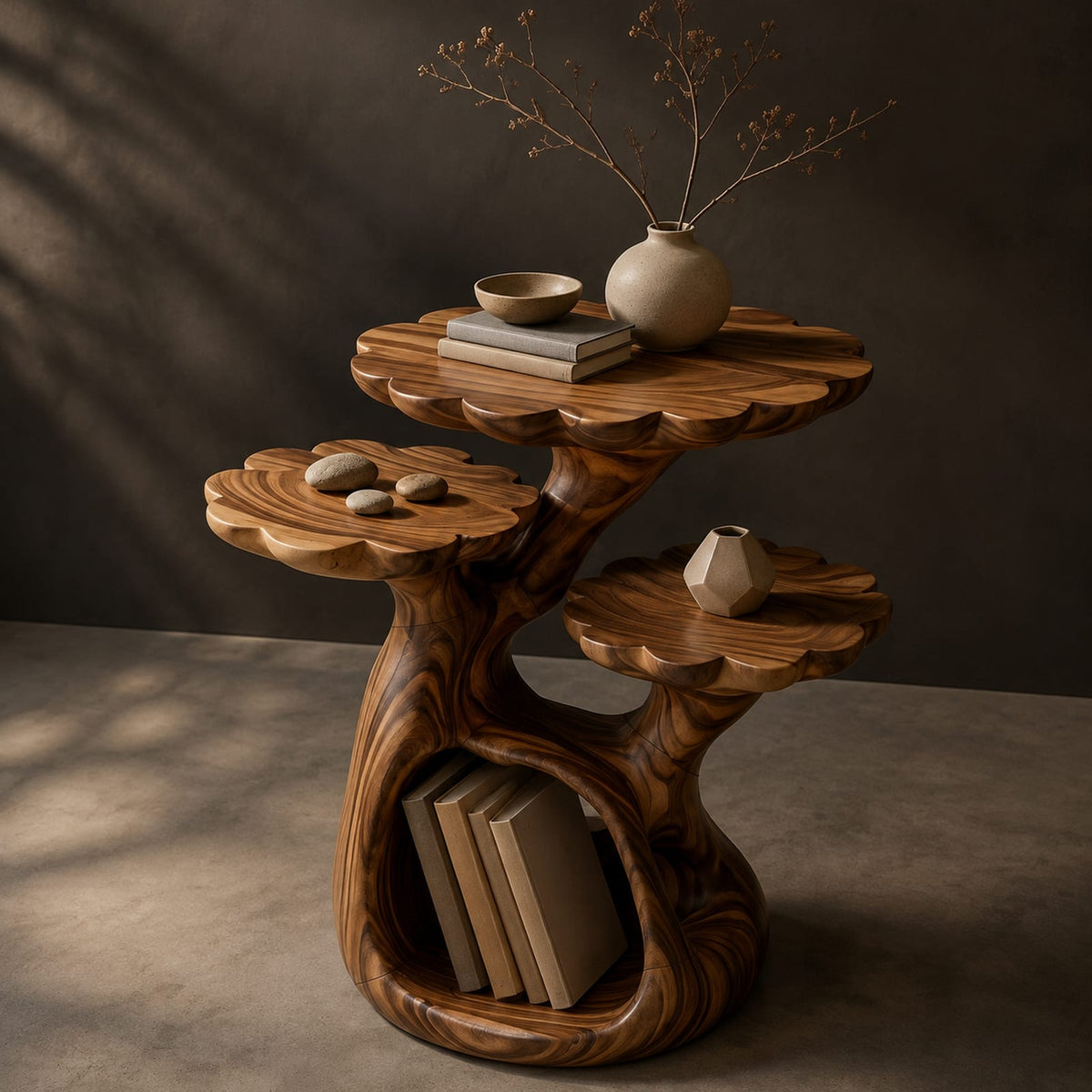 Natural wood grain detail