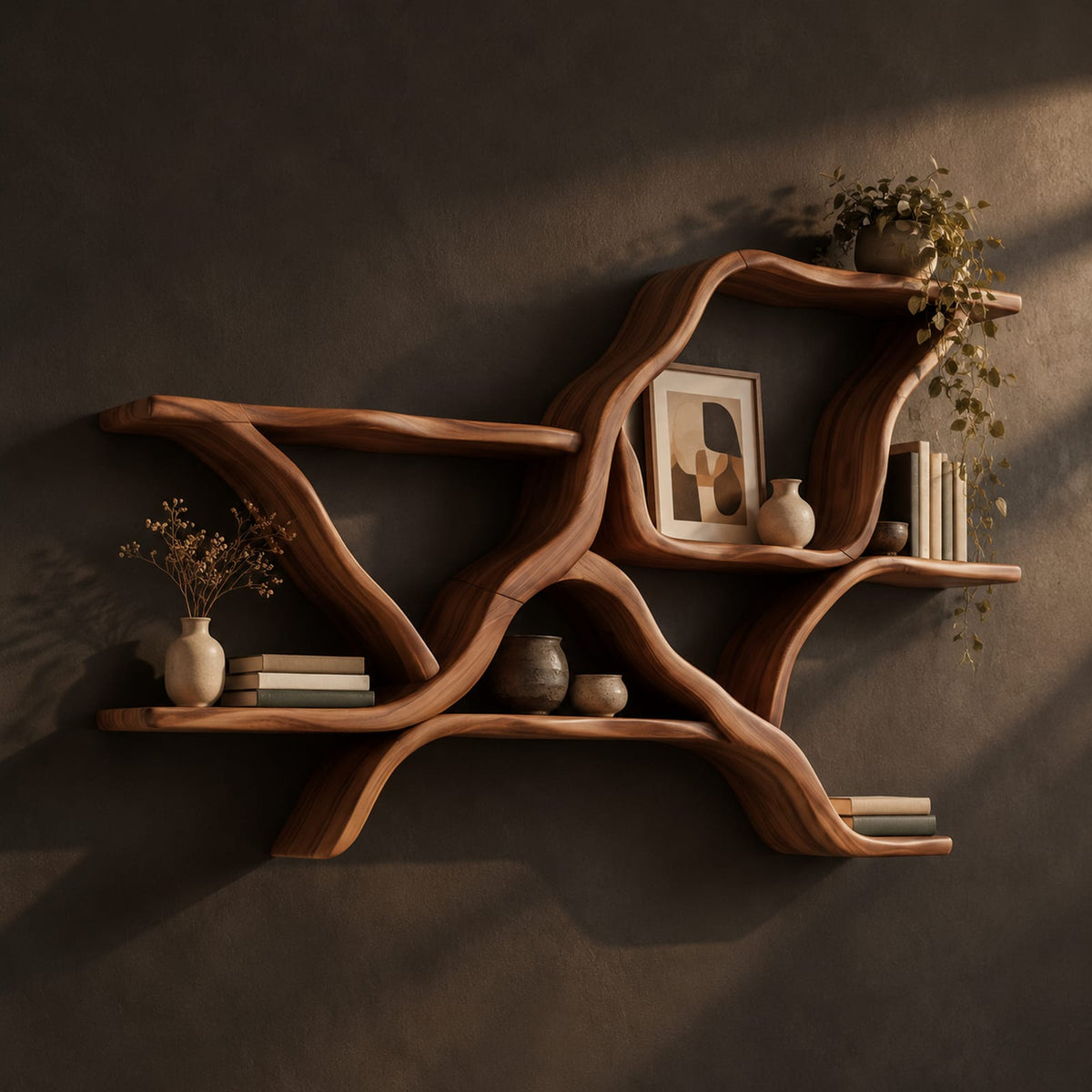 Natural wood grain detail
