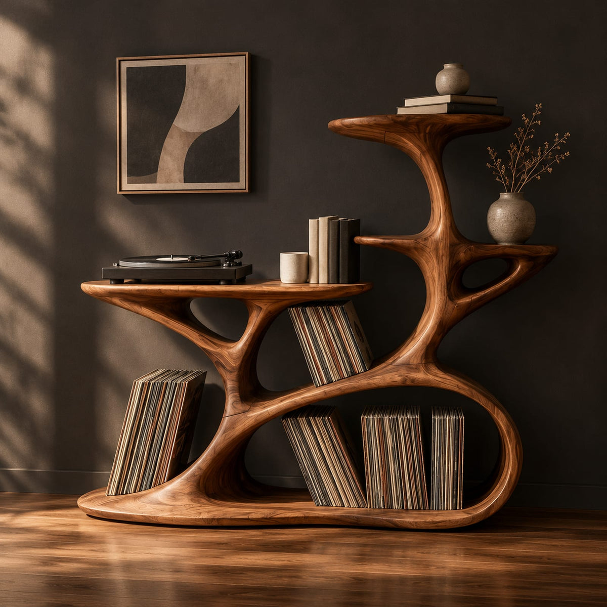 Natural wood grain detail
