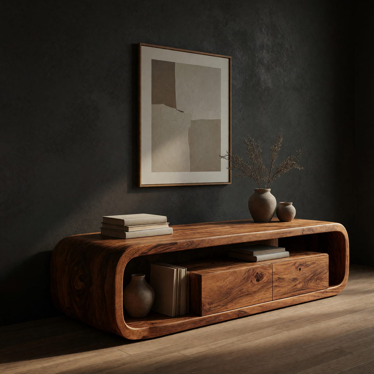 Natural wood grain detail