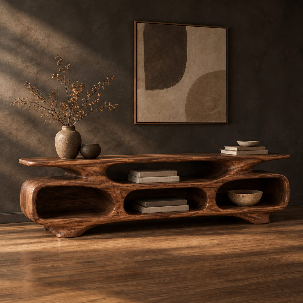 Natural wood grain detail
