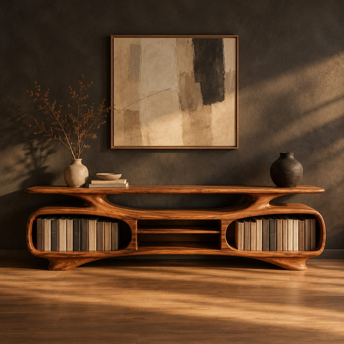Natural wood grain detail
