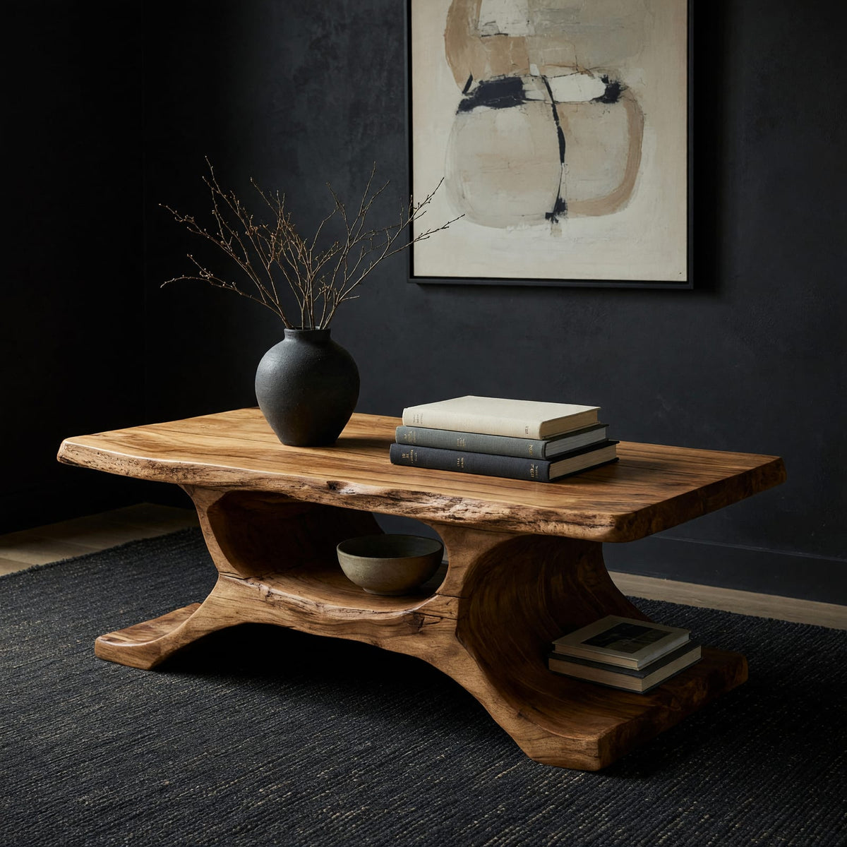 Natural wood grain detail