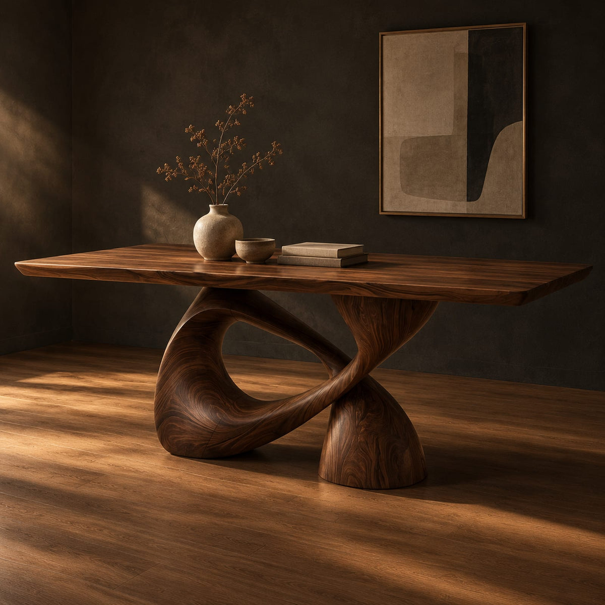 Natural wood grain detail