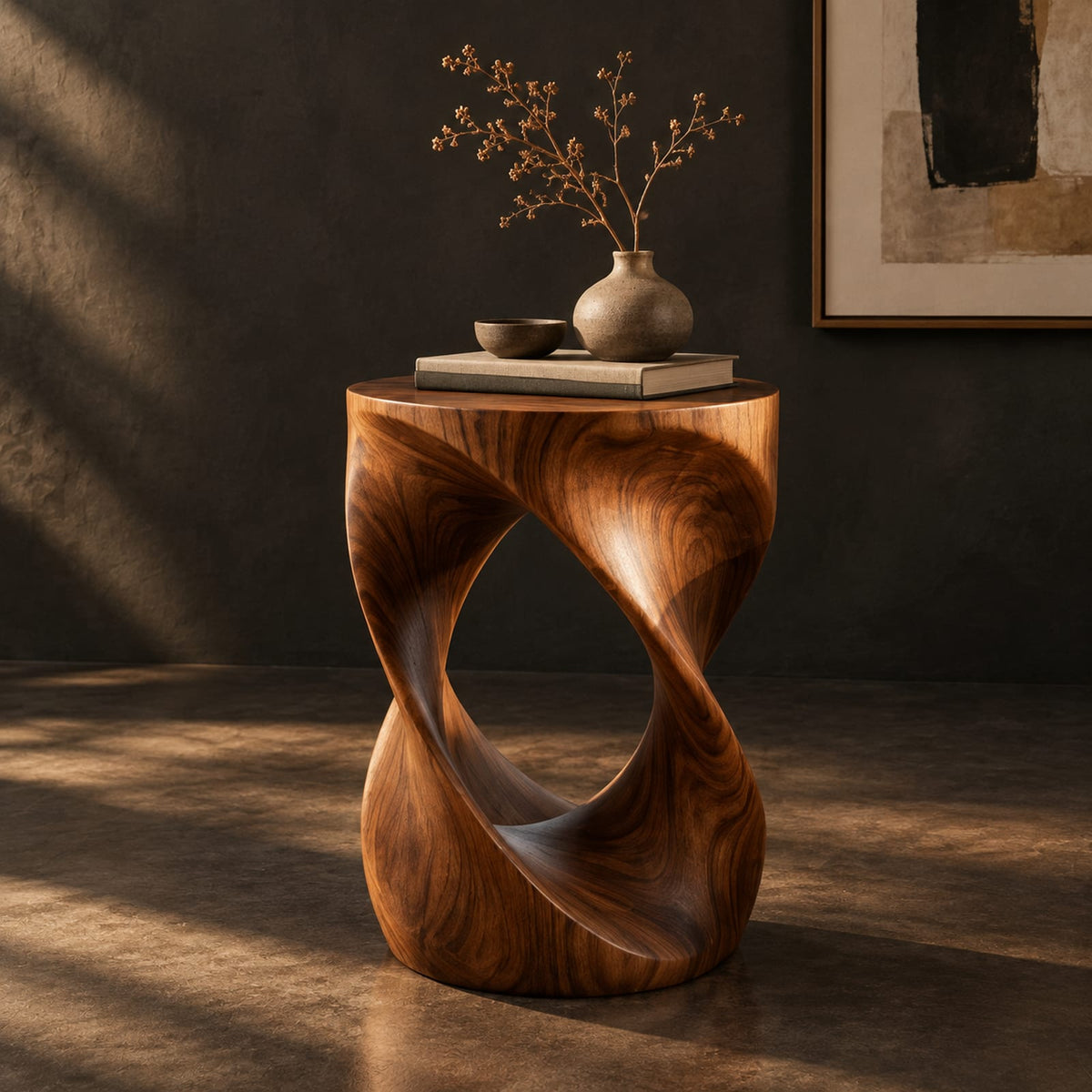Natural wood grain detail