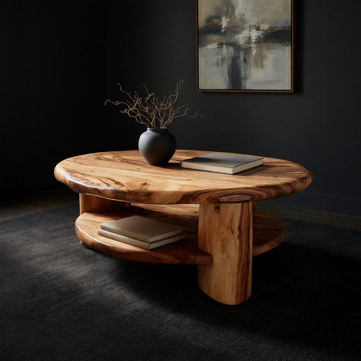 Natural wood grain detail