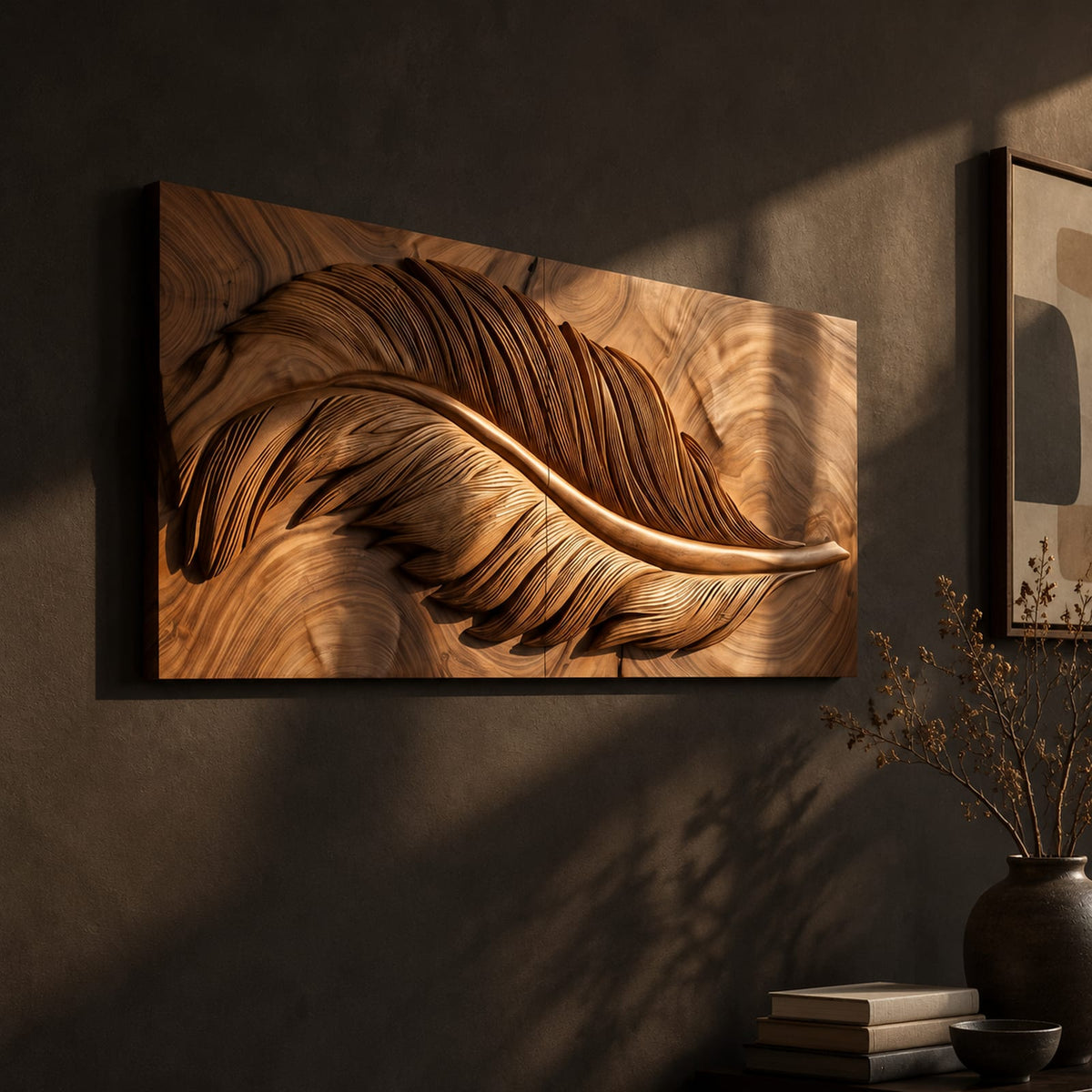 Natural wood grain detail
