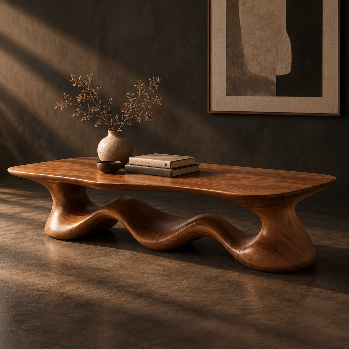Natural wood grain detail